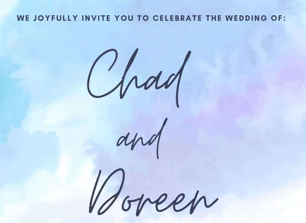 Wedding Invitation Design chad and doreen gerber wedding invitation featrure image